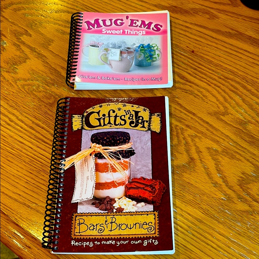 Gifts in a Jar and Mug 'Ems Recipe Books 🌺